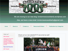 Tablet Screenshot of londonmexicosolidarity.org